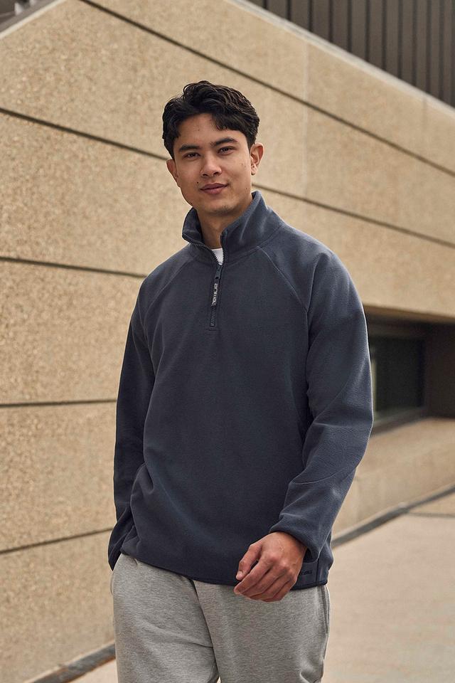 Stockholm Mens Half-Zip Fleece - Navy
