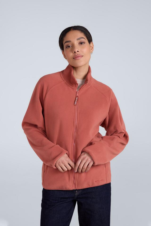 Stockholm Womens Full-Zip Fleece - Pink
