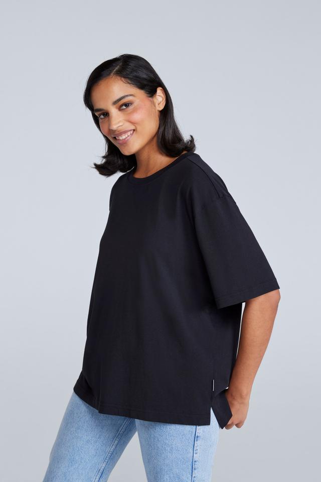 Idol Womens Relaxed Fit T-Shirt - Charcoal