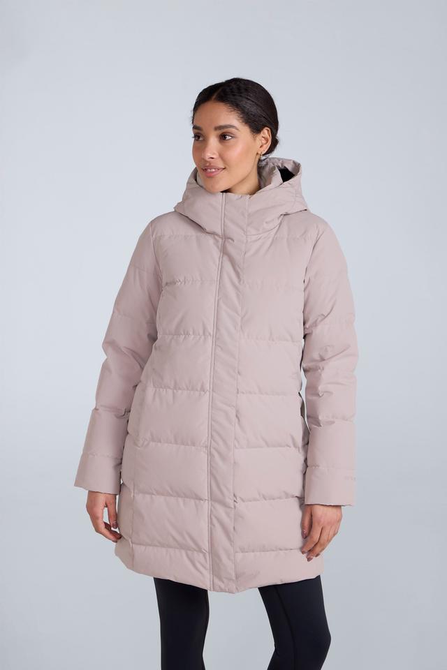 Ivy Womens Down Coat - Beige