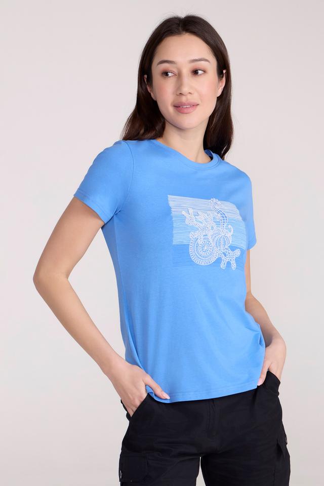 Seahorse Womens T-Shirt - Blue