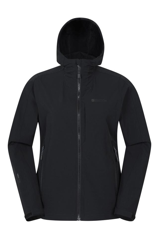 Retreat Womens Packable Softshell Jacket - Black