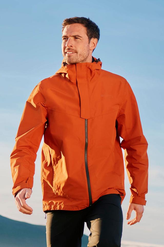 Arlberg Extreme Mens Waterproof 2. 5 Layer Jacket - Orange