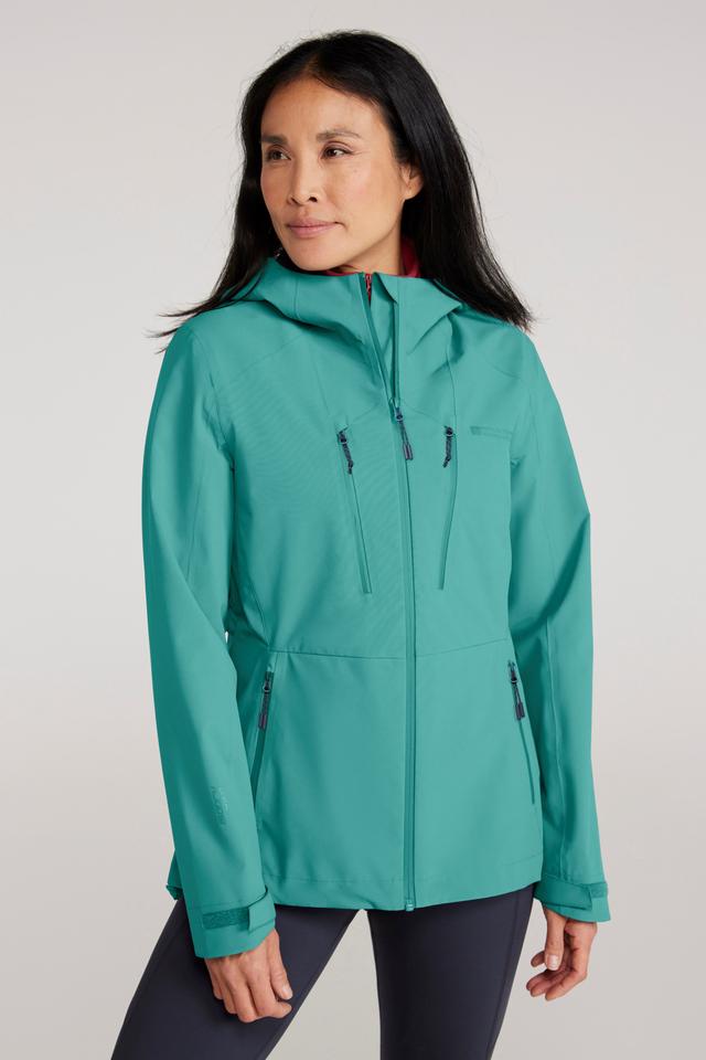 Rainstorm 2. 5 Layer Womens Waterproof Jacket - Teal