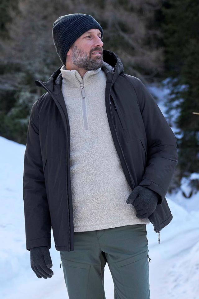 Heard Mens Waterproof Padded Jacket - Black