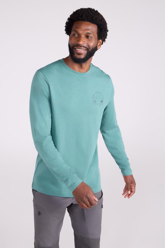 Bike Graphic Long Sleeve T-Shirt - Green