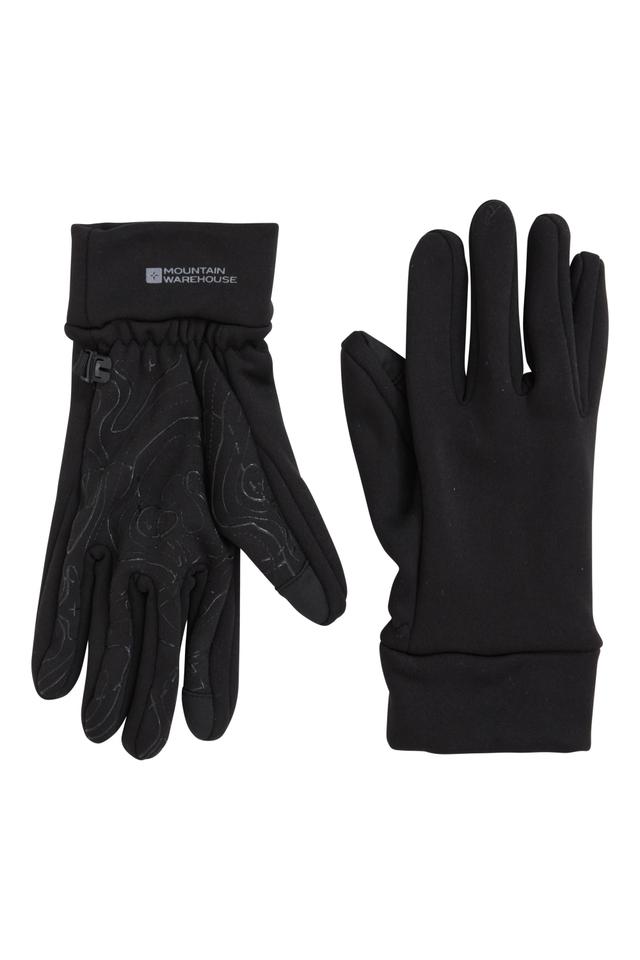 Grippi Fleece Lined Active Cycling Glove - Black