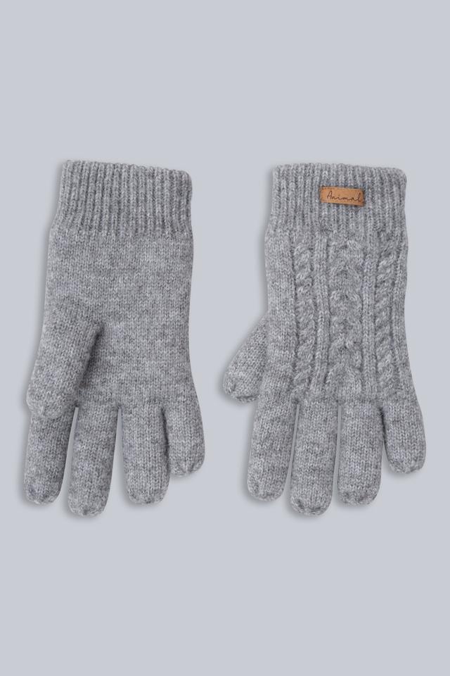 Becky Borg Lined Womens Gloves - Grey