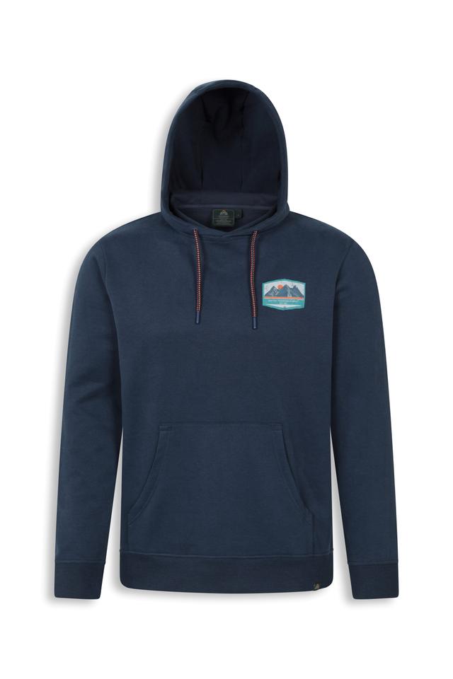 EMS Graphic Mens Overhead Hoodie - Navy