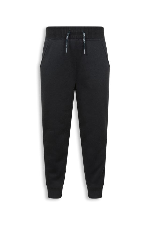 EMS Nordic Fur Lined Kids Joggers - Black
