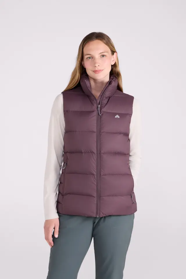 EMS Stratus Womens Down Packable Vest - Purple