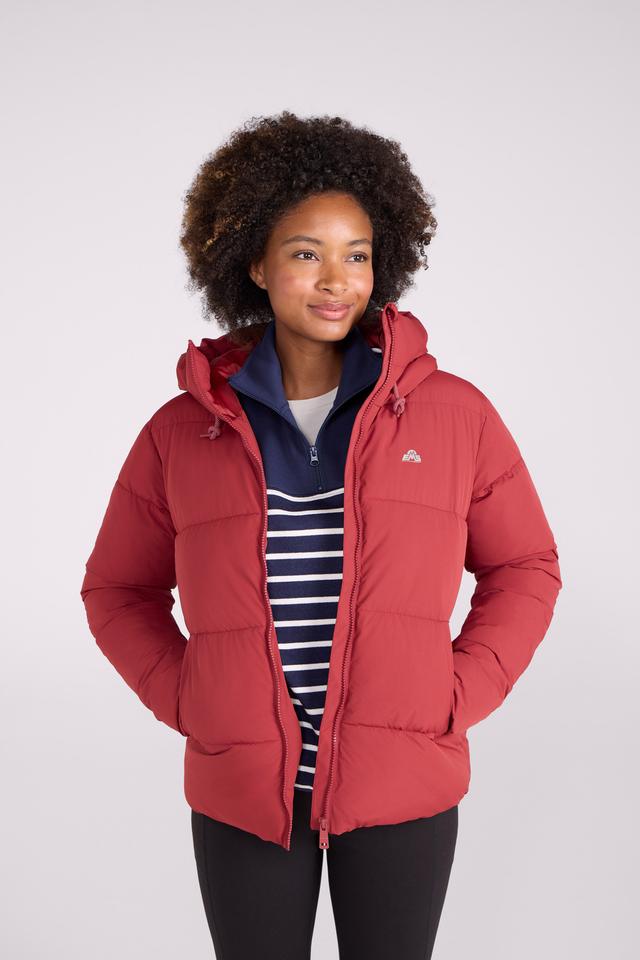 EMS Toasty Womens Short Padded Jacket - Red