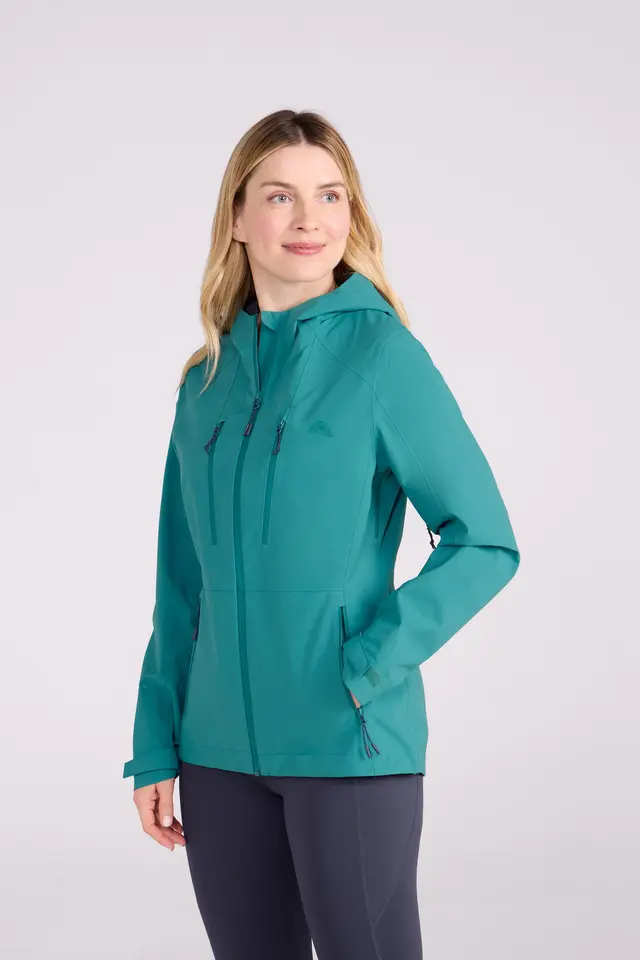 EMS Rainstorm Extreme 2. 5 Layer Womens Waterproof Jacket - Teal