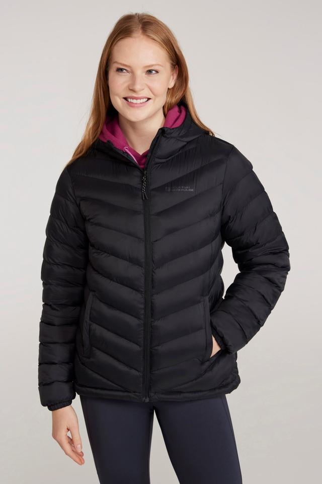 Seasons Womens Puffer Jacket - Charcoal