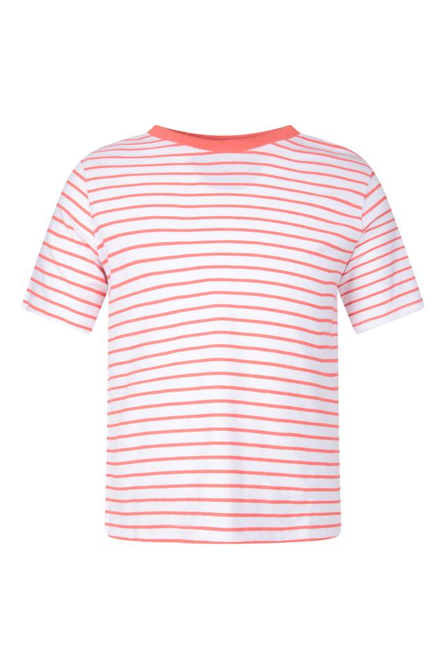 Striped Kids Short Sleeve Tee - Red