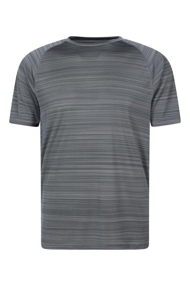 Endurance Stripe IsoCool Mens Tee - Grey