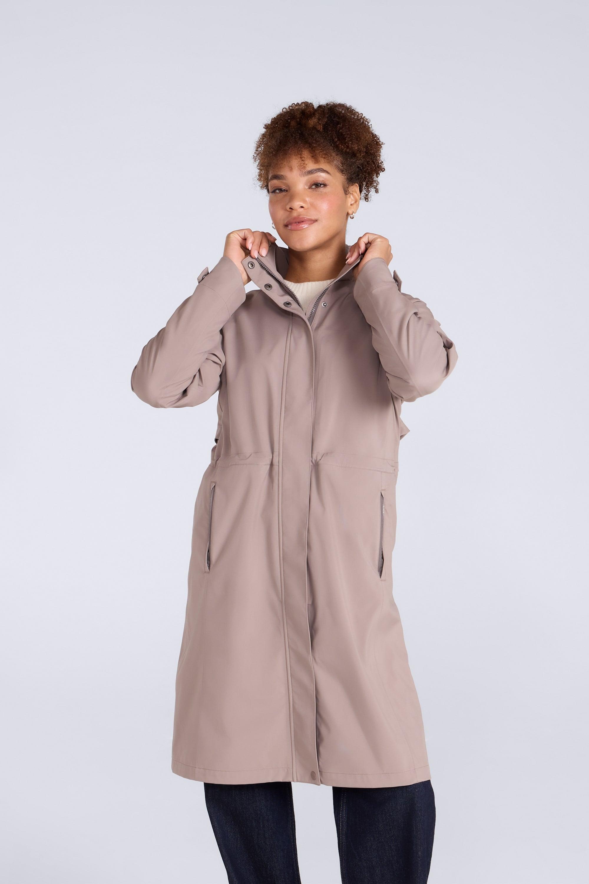 Jade Womens Long Waterproof Jacket -