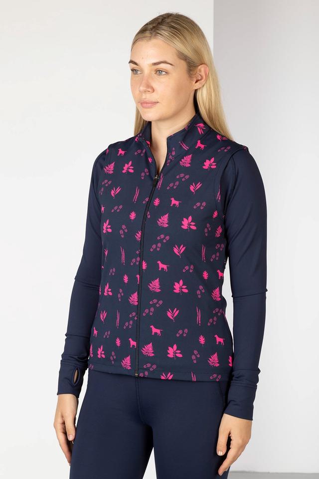Skerne Ladies Patterned Sports Gilet -