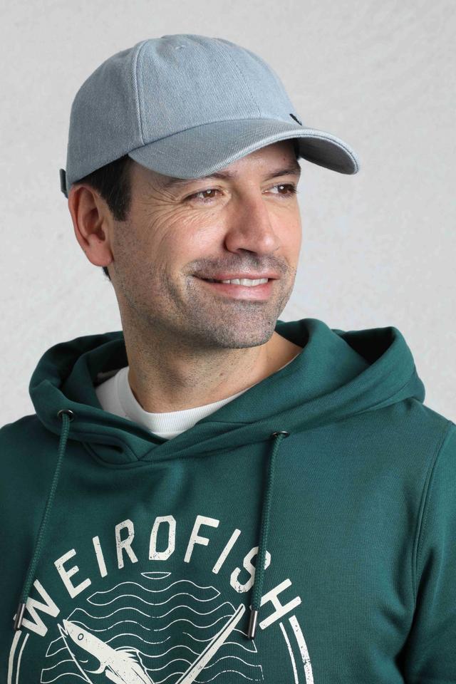 Falmouth Mens Unisex Denim Heavy Wash Twill Cap -