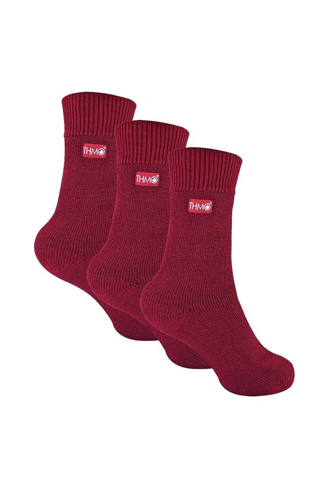 3 Pairs Kids Lined Thermal Socks -