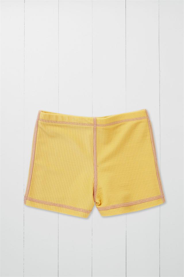 Ribbed Kids Shortie Swim Shorts -