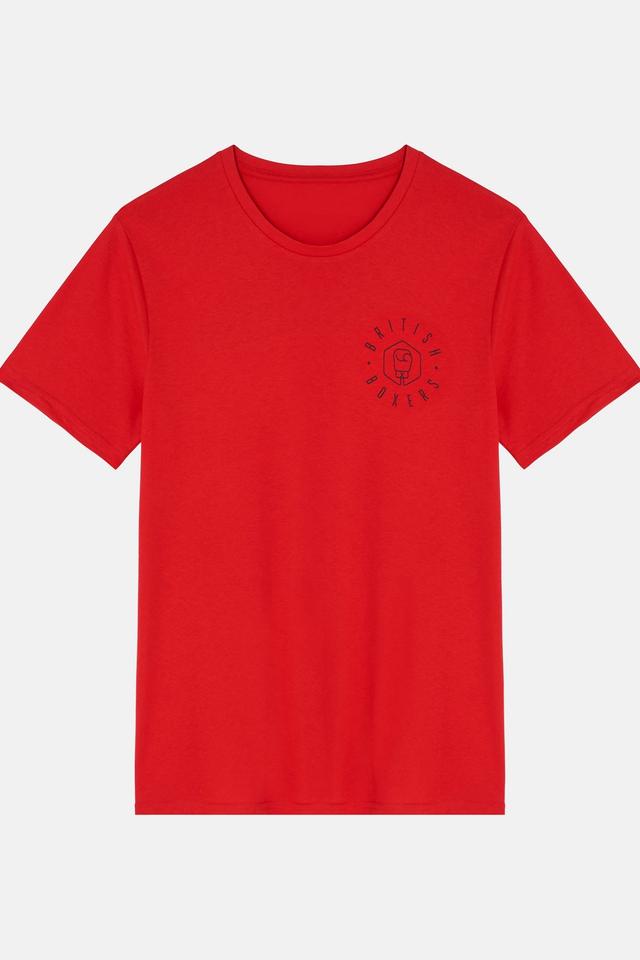 Mens 100% Organic Cotton Logo T-Shirt -