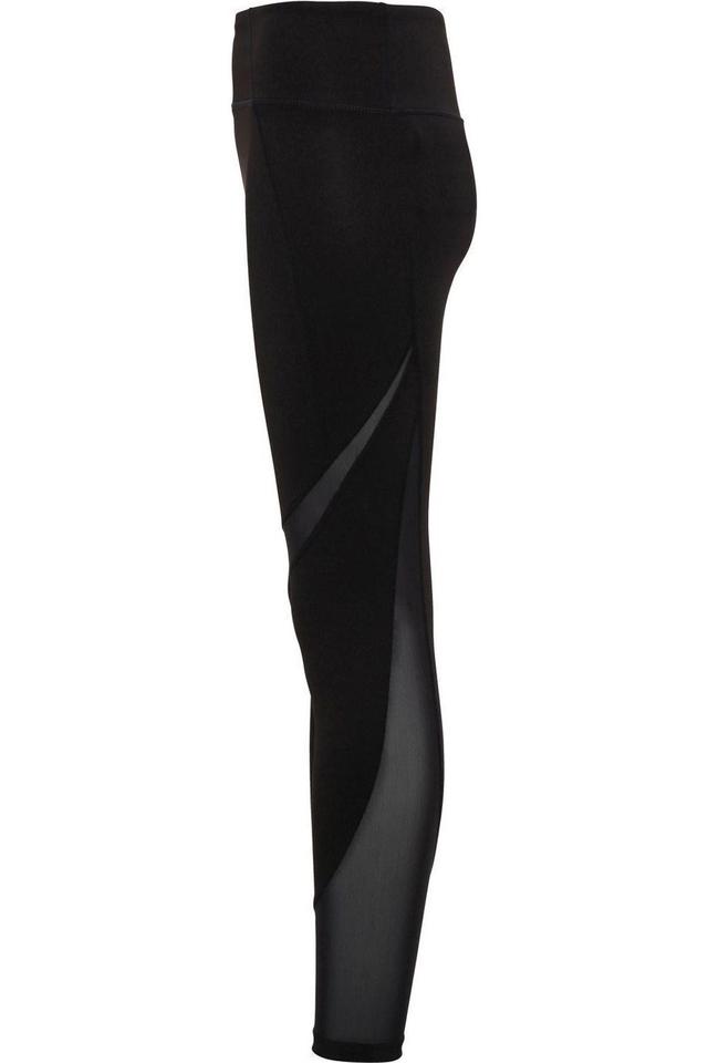 Mesh Tech Panel Womens Full-Length Leggings -