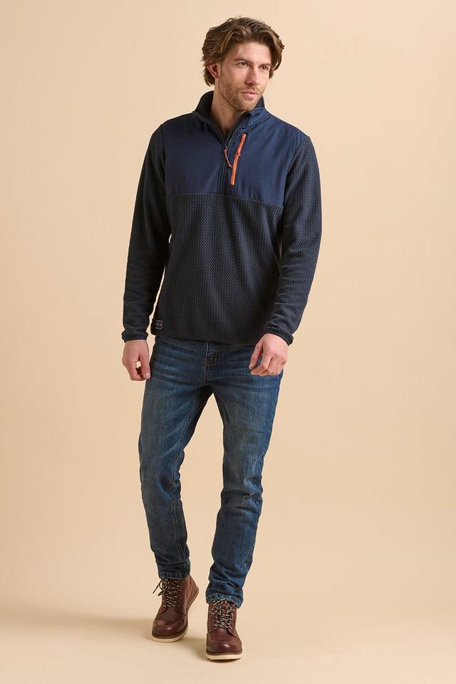 Quarter Zip Mens Micro Fleece -