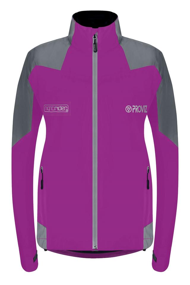 Nightrider Womens Reflective Cycling Jacket -