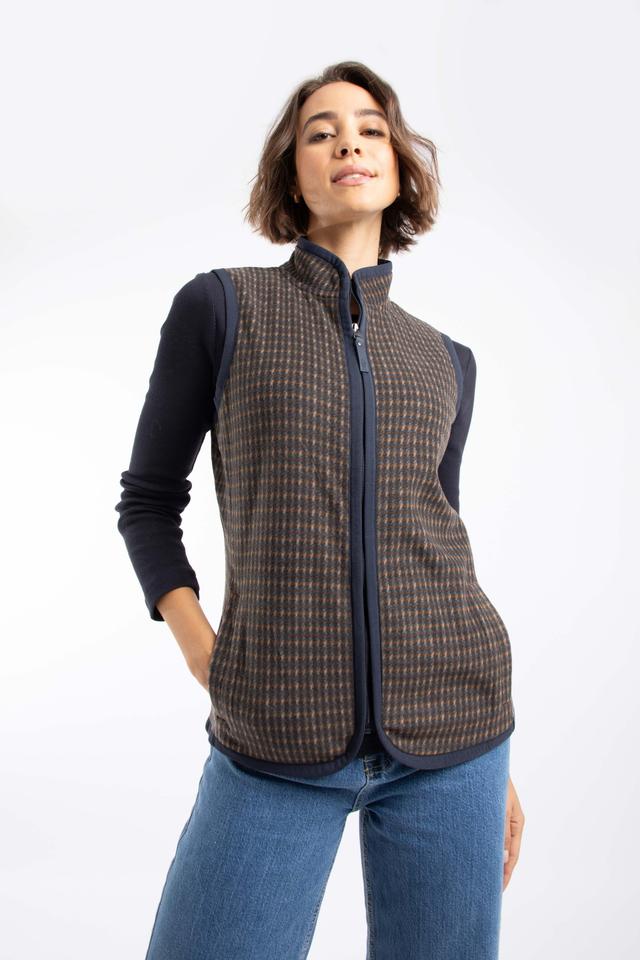 Giselle Womens Printed Microfleece Gilet -