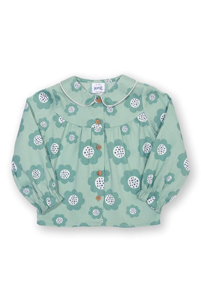 Big Bloom Baby/Kids 100% Organic Cotton Blouse -