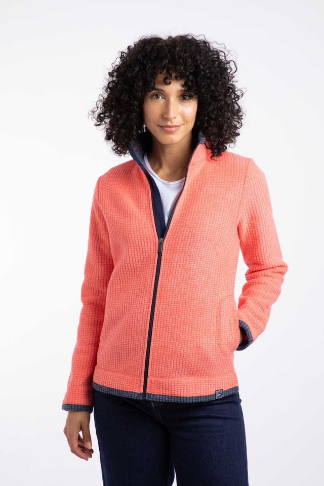 Ariana Womens Full Zip Grid Fleece -