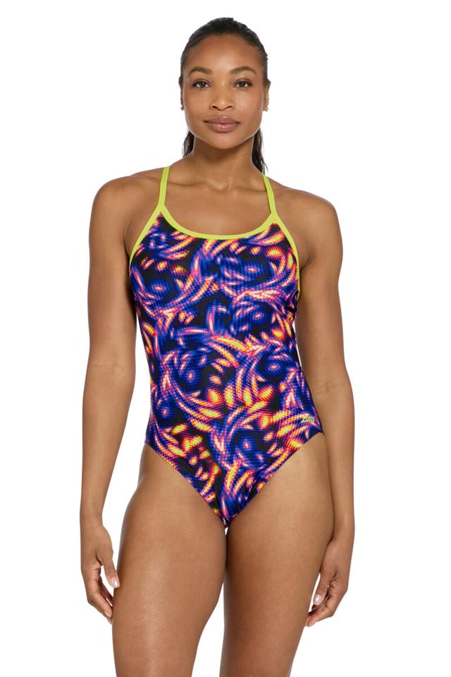Halogen Sprintback Womens One Piece Swimsuit -