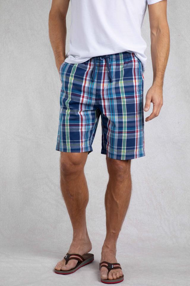 Manson Mens Madras Check Shorts -