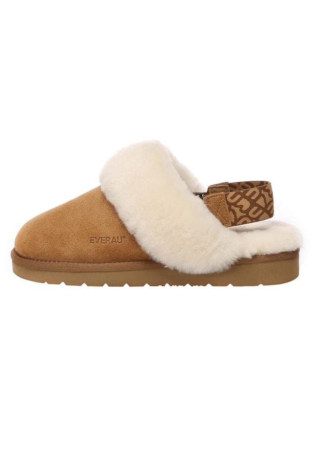 Pelican Womens Strap Slipper Real Sheepskin -