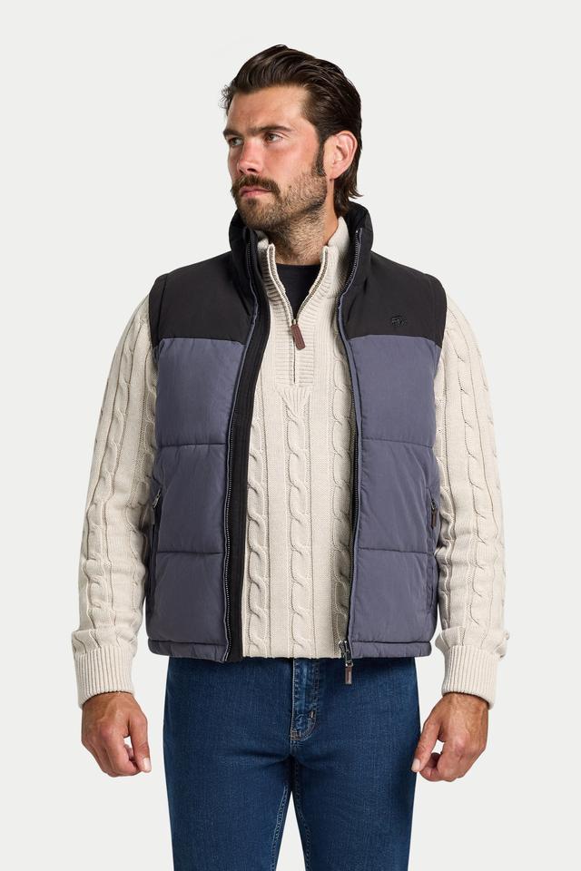 Two Tone Mens Gilet -