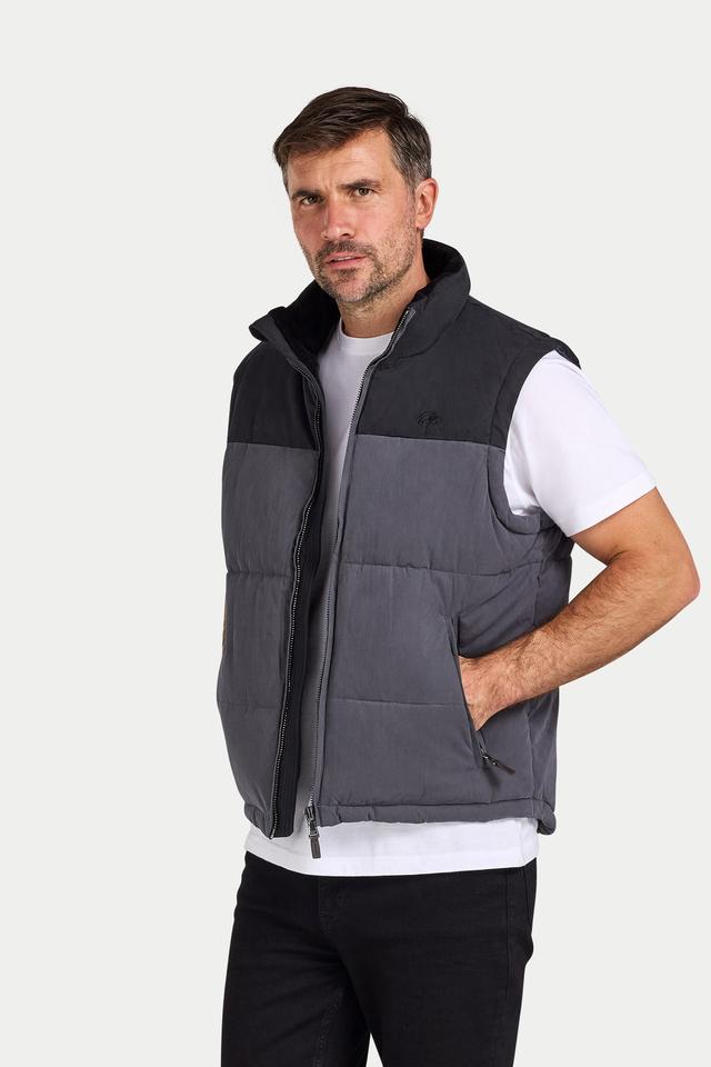 Two Tone Mens Gilet -