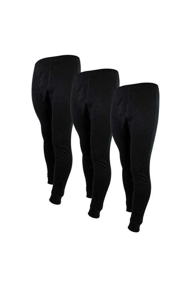 3 Pack Kids Warm Base Layer Thermal Bottoms -