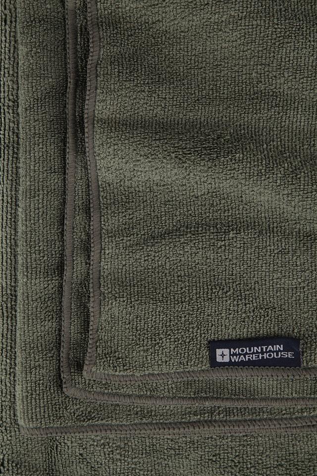 Micro Towelling Travel Towel - Mega - Green