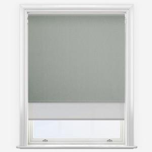 Double Roller - Optima Blackout Cool Grey & Grey Double Roller Blind
