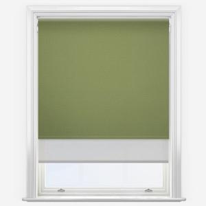 Double Roller - Pop Blackout Fern & Grey Double Roller Blind