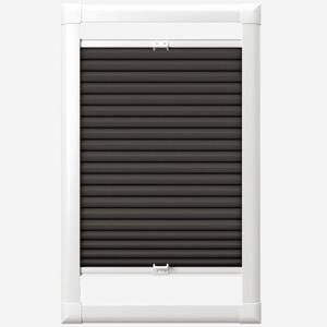 Perfect Fit Pleated - ThermoCell Blackout Jet Black Perfect Fit Honeycomb Cellular Blind