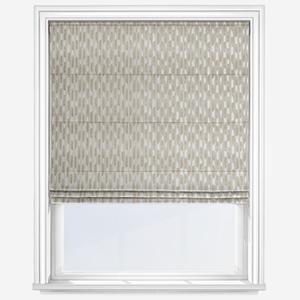 Roman Blinds - Fino Flax Roman Blind