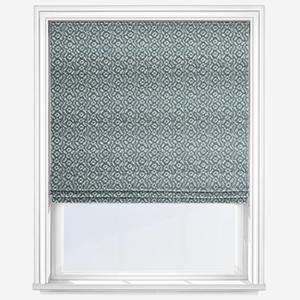 Roman Blinds - Martheline Indigo Roman Blind