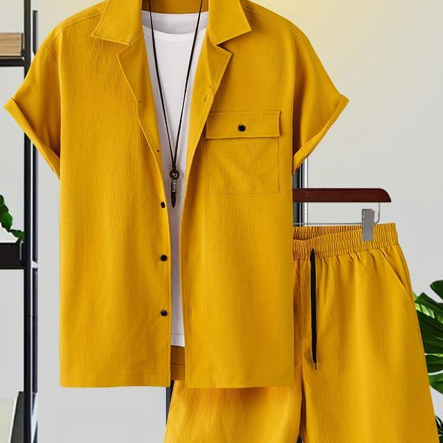 TEMU Men'S Casual Outfit