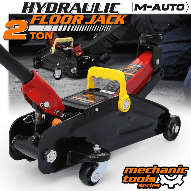 TEMU Hydraulic Trolley Jack Car Lift With Carrying Storage Case, Garage Floor Jack (4000 Lb) Capacity, Handy And