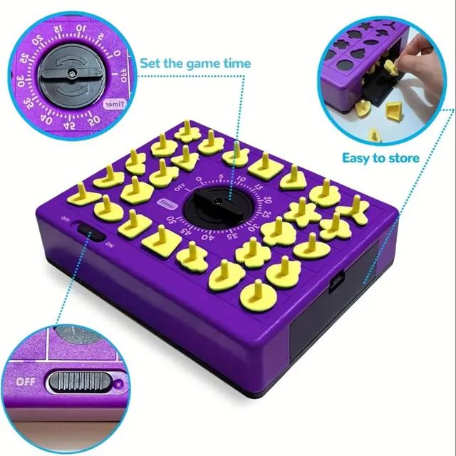 TEMU Rompecabezas cronometrados, rompecabezas para dedos, juegos de mesa 3D, juegos de memoria jugadores, rompecabezas para emparejar, juguetes educativos, regalos para de San Valentín, regalos para .