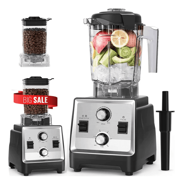 TEMU Licuadora Profesional Porik 3l 1400w Hielo 6cuchillas