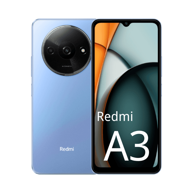 TEMU Xiaomi Redmi A3 Smartphone Desbloqueado 3GB RAM 64GB Versión con Cargador