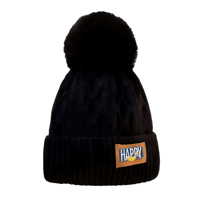 TEMU Gorro de invierno para mujer con protección para los oídos, gorro y resistente al frío para ciclismo y senderismo , material acrílico y polar con ajuste elástico transpirable.
